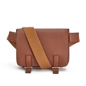 Loewe 2020 Leather Mens Hip Sack Bumbag,18CM - 로에베…