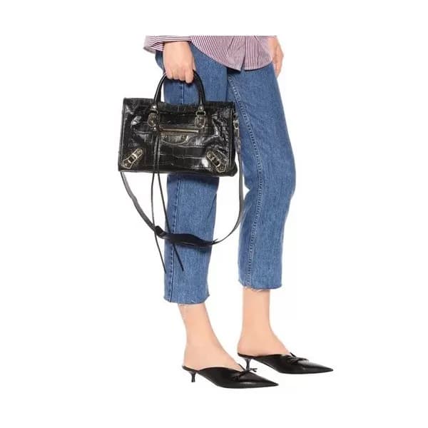 Balenciaga 2020 Classic City Leather Medium Tote S… - 1