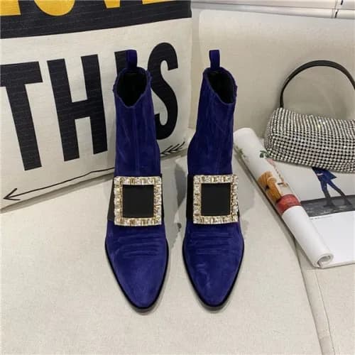Rogger Vivier 2020 Women's Leather Ankle Boots… - 1