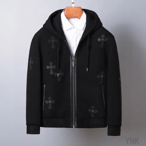 [크롬하츠]Chrome Hearts 2020 Mens Logo Casual Leather … - 1