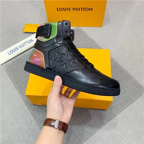 Louis Vuitton 2020 Men's Leather Sneakers - 루이… - 1