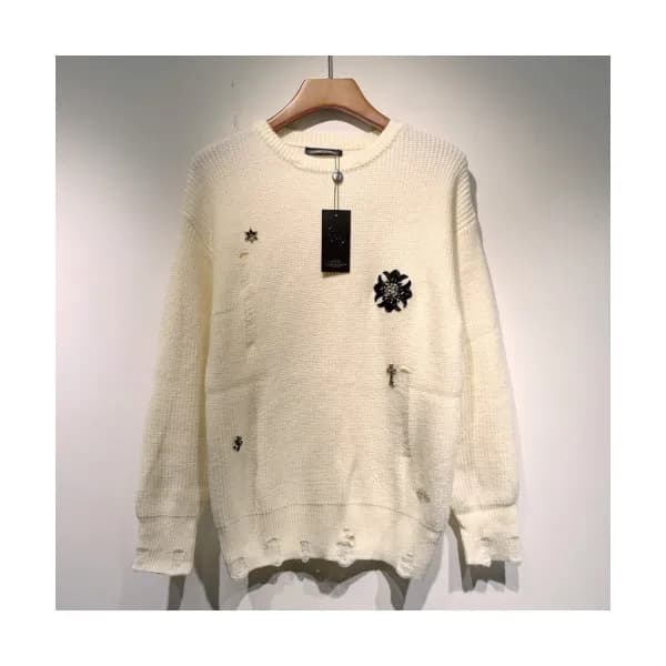 [크롬하츠]Chrome Hearts 2021 Mens Crew-neck Wool Sweat… - 1