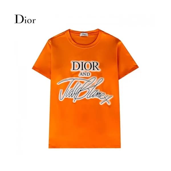 [디올]Dior 2021 Mm/Wm Casual Crew-neck Short Sleeved… - 1