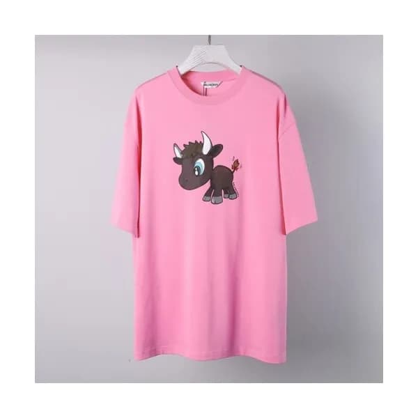 [발렌시아가]Balenciaga 2021 Mm/Wm Logo Cotton Short Sle… - 1