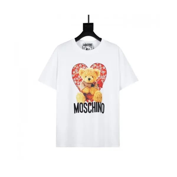 [모스키노]Moschino 2021 Mm/Wm Logo Cotton Short Sleeve… - 1