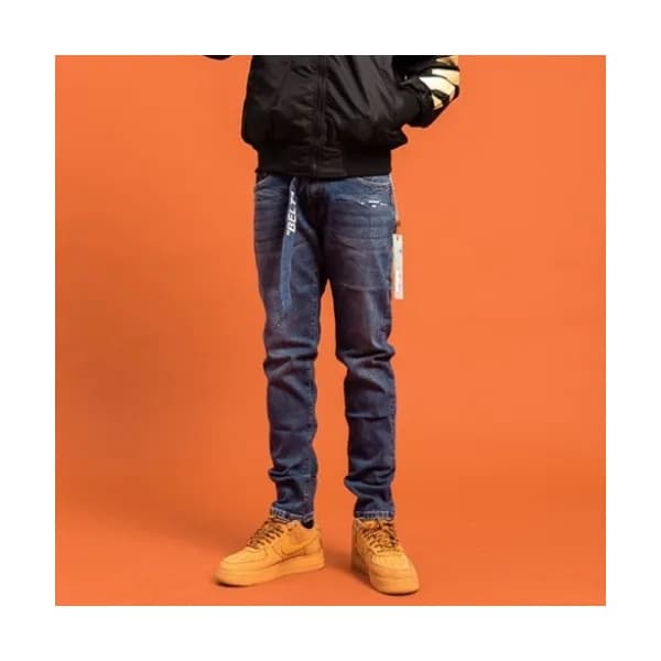 [오프화이트]Off-white 2021 Mens Logo Denim Jeans - 오프화이… - 1