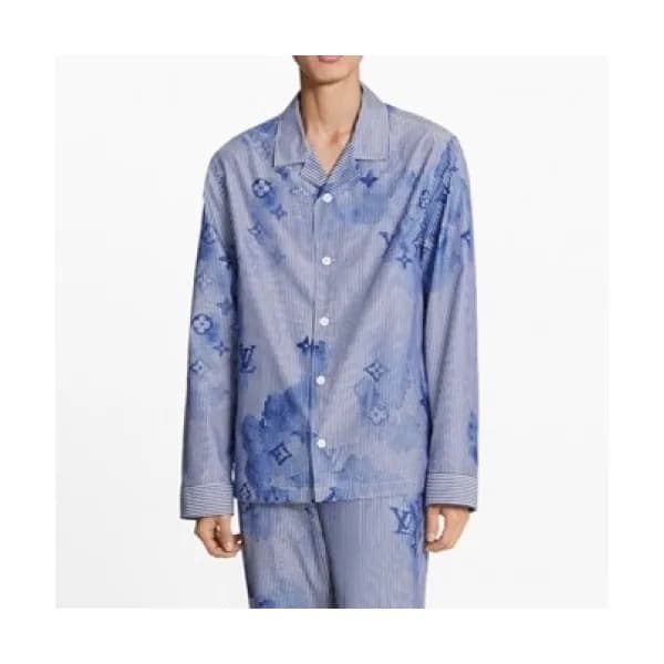 Louis vuitton 2021 Mens Trendy shirts Blue - 루이비통 … - 1