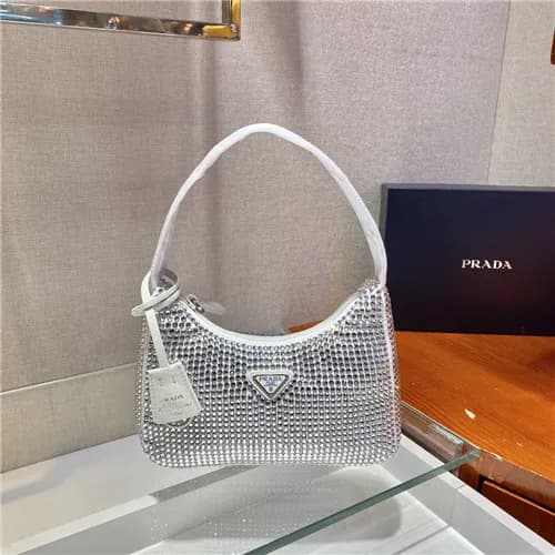 [프라다]Prada 2021 Women's Cubic Hobo Bag,23cm,1N… - 1