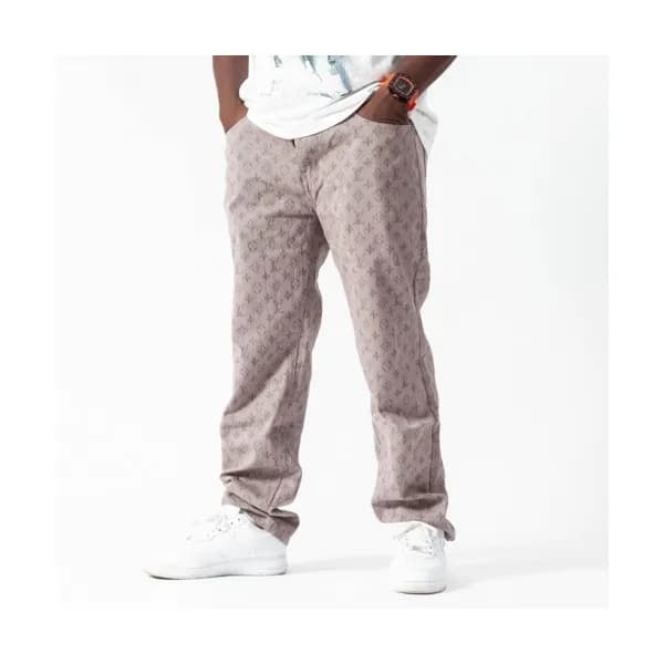 Louis vuitton Mens Monogram Casual Pants Beige - … - 1