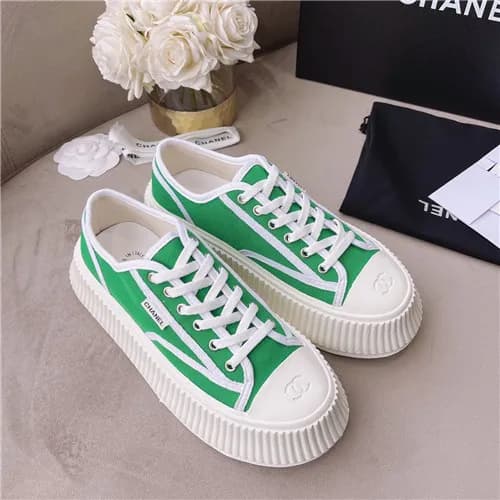 Chanel 2021 Women's Canvas Sneakers,CHAS0642 -… - 1