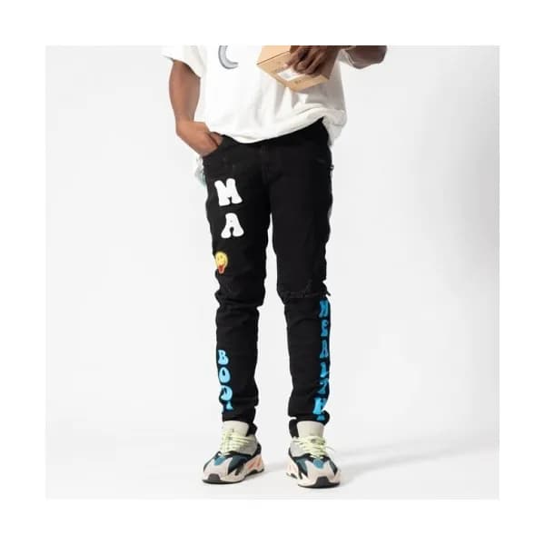 Amiri Mens Trendy Denim Pants Black - 아미리 2021 남성…