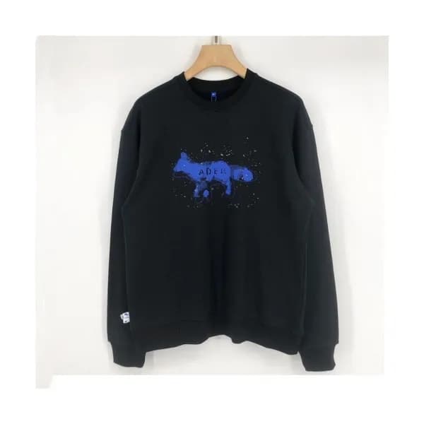 ADER Mens Minimal Cotton Tshirts Black - ADER 202… - 1