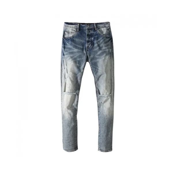 Amiri Mens Trendy Denim Pants Blue - 아미리 2021 남성 … - 1