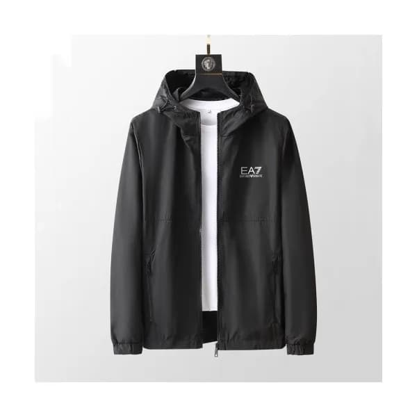 Armani Mens Logo Casual Jackets Black - 알마니 2021… - 1