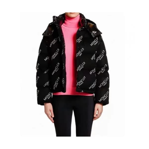 Moncler Womens Patch Logo Modern Duck Down Short… - 1