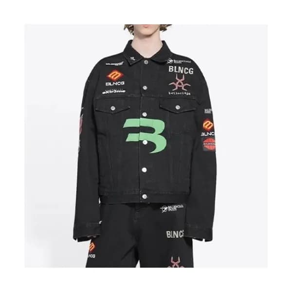 Balenciaga Mens Logo Casual Jackets - 발렌시아가 2021 … - 1