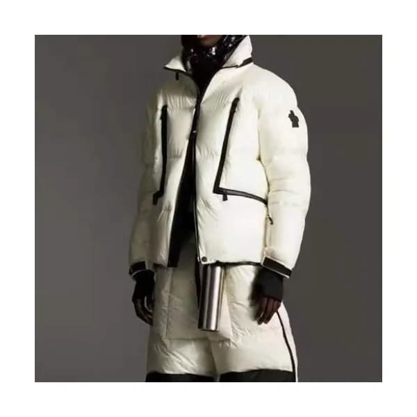 Moncler Mm/Wm Patch Logo Modern Down Padding Whit… - 1