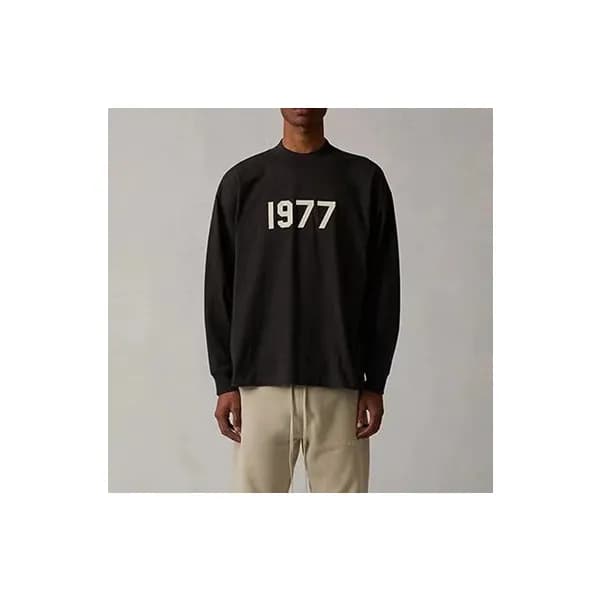 피어오브갓 남성 클래식 그레이 긴팔티 - Mens Gray Tshirts - fea0409… - 1