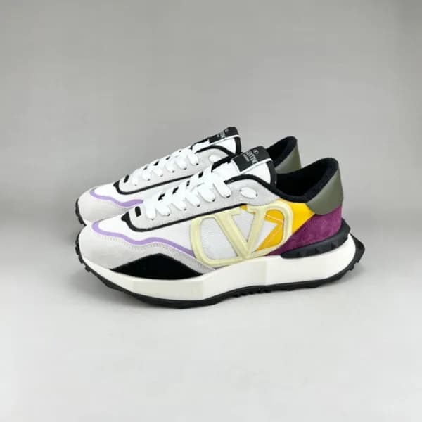 발렌티노 남/녀 화이트 스니커즈 - Unisex White Sneakers - val029… - 1
