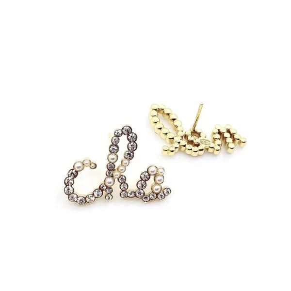 샤넬 여성 골드 이어링 - Chanel Womens Gold Earring - acc77x - 1