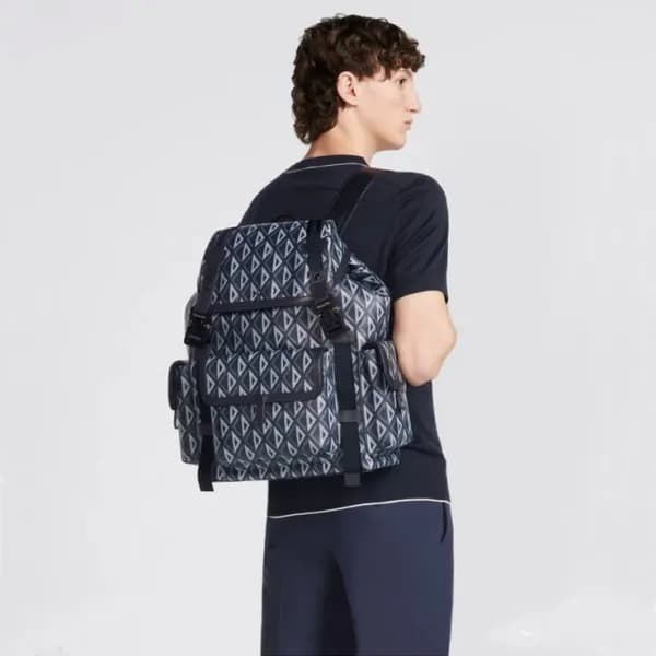디올 남성 블루 백팩 - Dior Mens Blue Back Pack - di525x - 1
