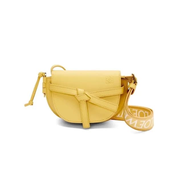 로에베 여성 옐로우 크로스백 - Loewe Womens Yellow Cross Bag - … - 1