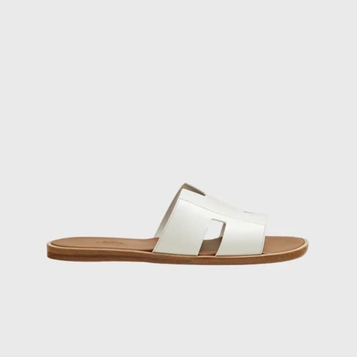 에르메스 남성 이즈미르 샌들 【매장-150만원대】 - Hermes Mens White Sl… - 1