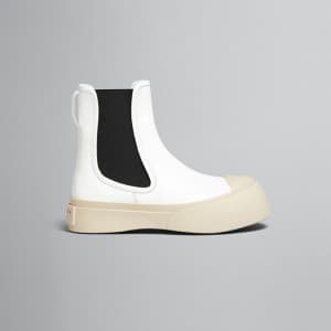 마르니 여성 파블로 화이트 가죽 첼시 부츠【매장120만원대】 - Marni Womens W…