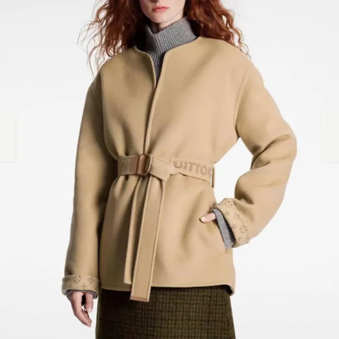 루이비통 여성 베이지 코트 - Louis vuitton Womens Beige Coats … - 1