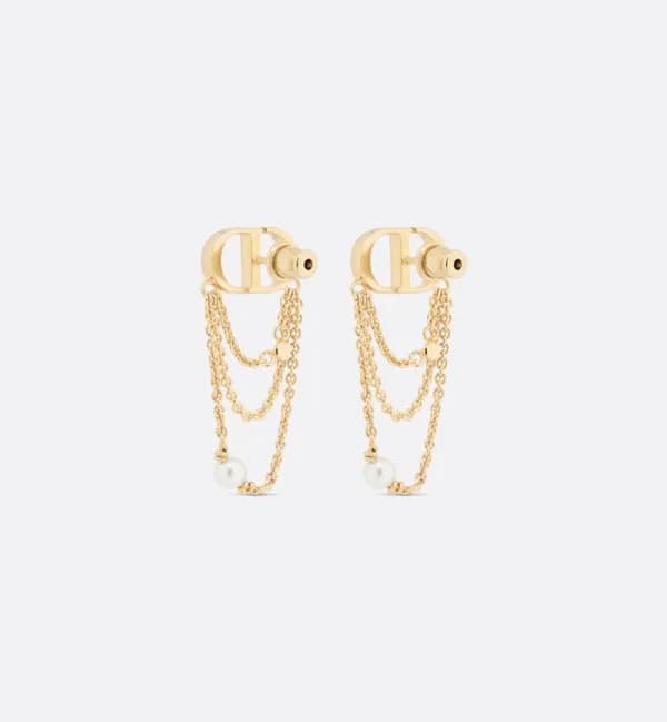 디올 여성 골드 이어링 - Dior Womens Gold Earring - acc485x - 1