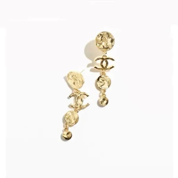 샤넬 여성 골드 이어링 - Chanel Womens Gold Earring - acc877… - 1