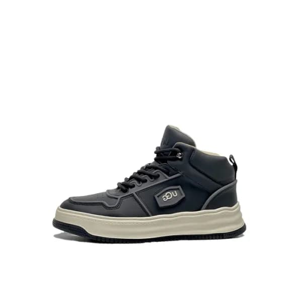 어그 남성 블랙 하이탑 스니커즈 - UGG Mens Black Sneakers - ugs0…