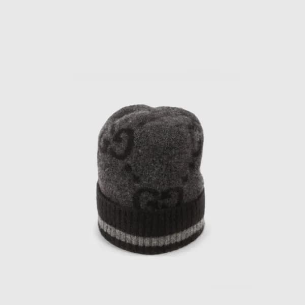 구찌 남/녀 그레이 비니 - Gucci Unisex Gray Beanie - acc1502… - 1