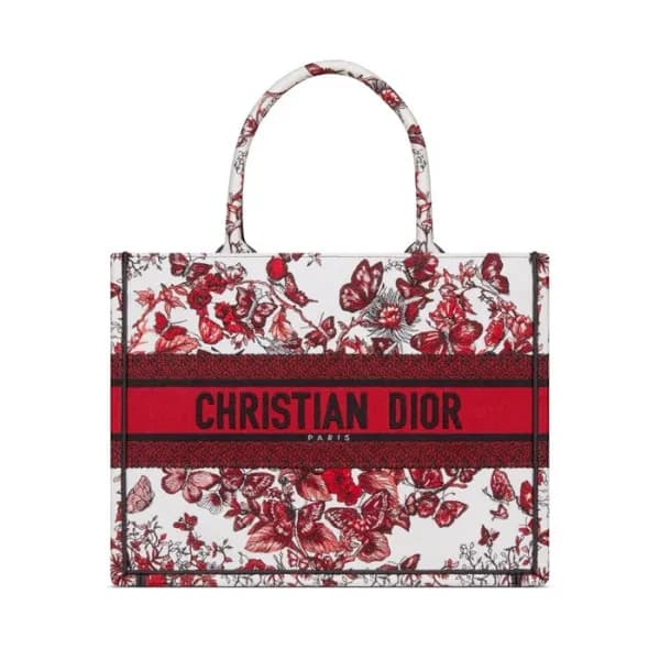 디올 여성 레드 북토트 - Dior Womens Red Book Tote - dib433x - 1