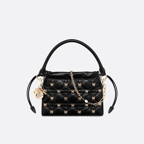 디올 여성 블랙 밀리백 - Dior Womens Black Milly Bag - dib43… - 1