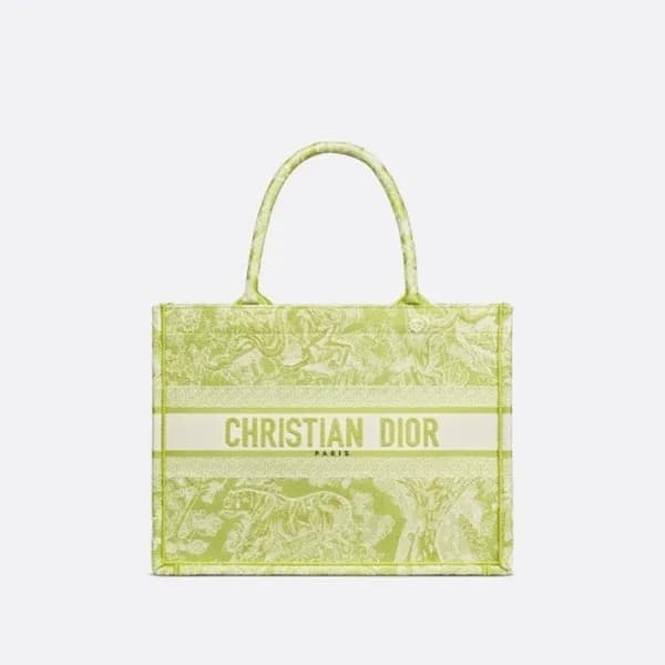 디올 여성 그린 북토트 - Dior Womens Green Book Tote - dib51… - 1