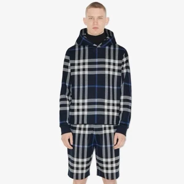 버버리 남성 캐쥬얼 네이비 반바지 - Burberry Mens Navy Half-pants… - 1