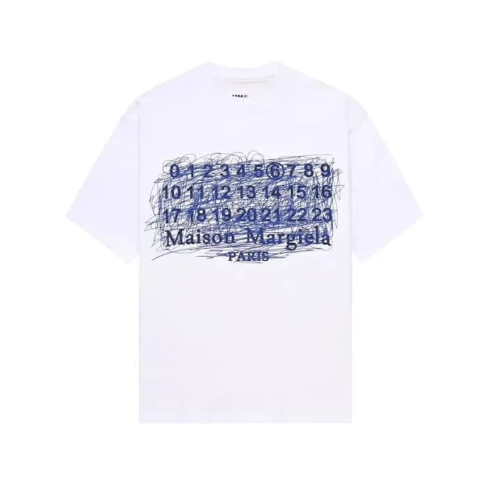 메종 마르지엘라 남/녀 크루넥 반팔티 - Maison Margiela Unisex Tshi… - 1