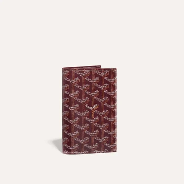 고야드 남/녀 버건디 그르넬 여권 케이스 - Goyard Unisex Grenelle Pa… - 1