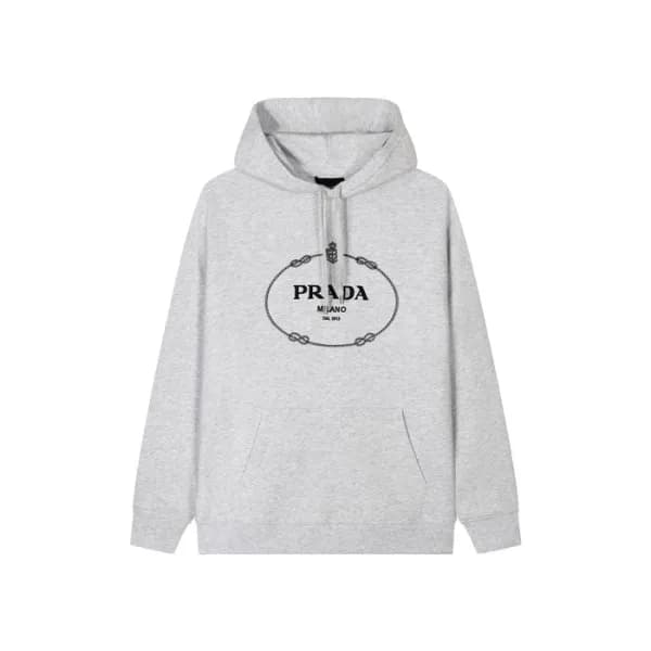 프라다 남성 캐쥬얼 후드티 - Prada Mens Gray Hoodie - prc1911x - 1