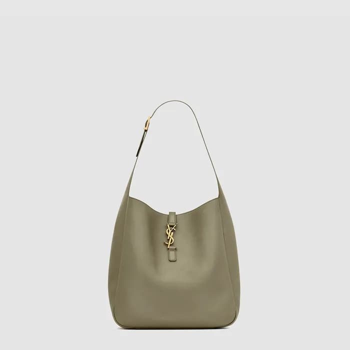 입생로랑 여성 LE5A7 모노그램 라지 호보 백 - Saint Laurent Womens … - 1