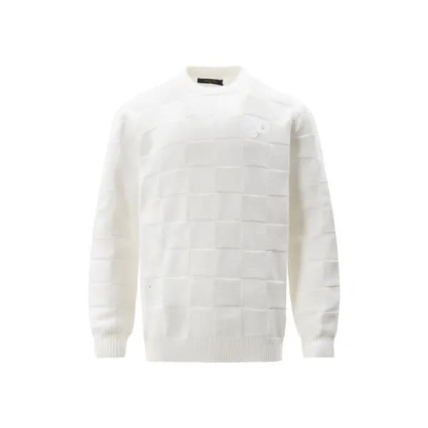 루이비통 남성 라운드 스웨터 - Louis vuitton Mens Round Sweater… - 1