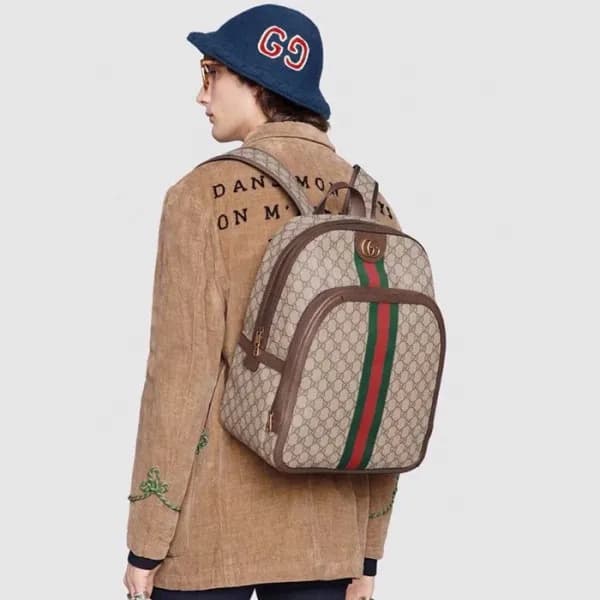 구찌 남성 GG 오피디아 백팩 - Gucci Mens GG Ophidia Backpack … - 1