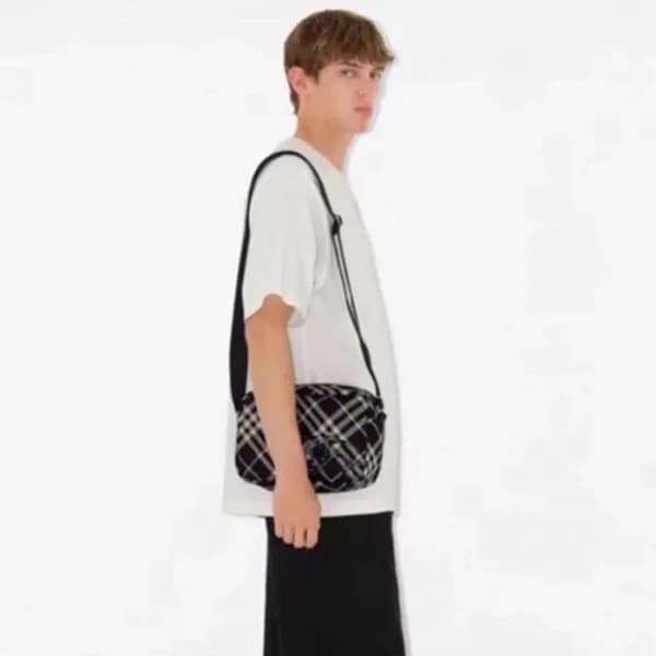 버버리 남성 빈티지 카메라 백 - Burberry Mens Vintage Camera Ba… - 1