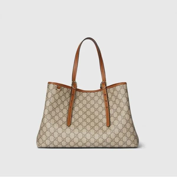 구찌 여성 GG 엠블럼 미디엄/라지 토트백 - Gucci Womens GG Emblem M… - 1