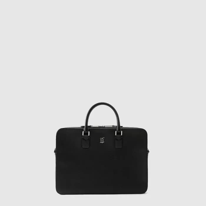 버버리 남성 슬림 에인스워스 브리프케이스 - Burberry Mens Slim Ainswo… - 1