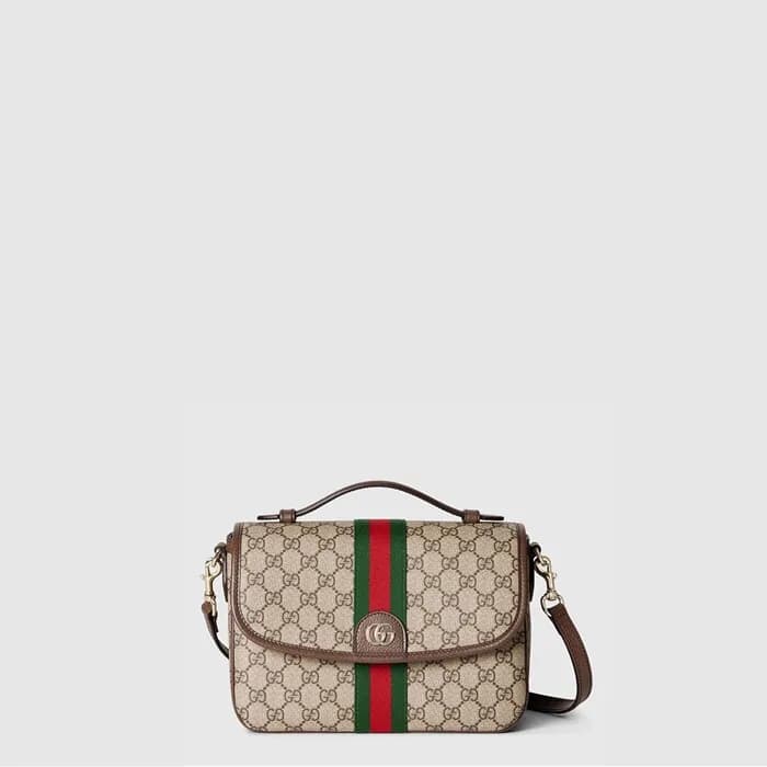 구찌 남성 오피디아 미디엄 탑 핸들백 - Gucci Mens Ophidia Medium T… - 1