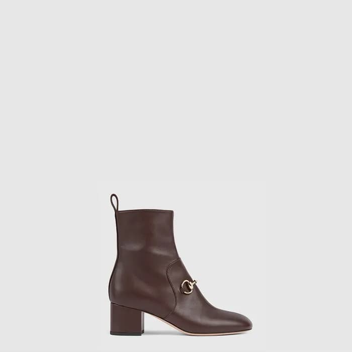 구찌 여성 홀스빗 앵클 부츠 - Gucci Womens Horsebit Ankle Boot… - 1
