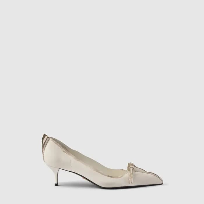 프라다 여성 앤티크 가죽 펌프스 - Prada Womens Antique Leather P… - 1