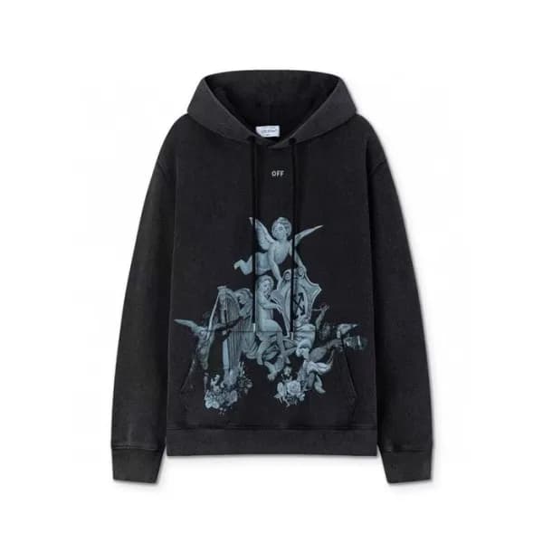 오프화이트 남성 캐쥬얼 후드티 - Off-white Mens Casual Hooded - … - 1